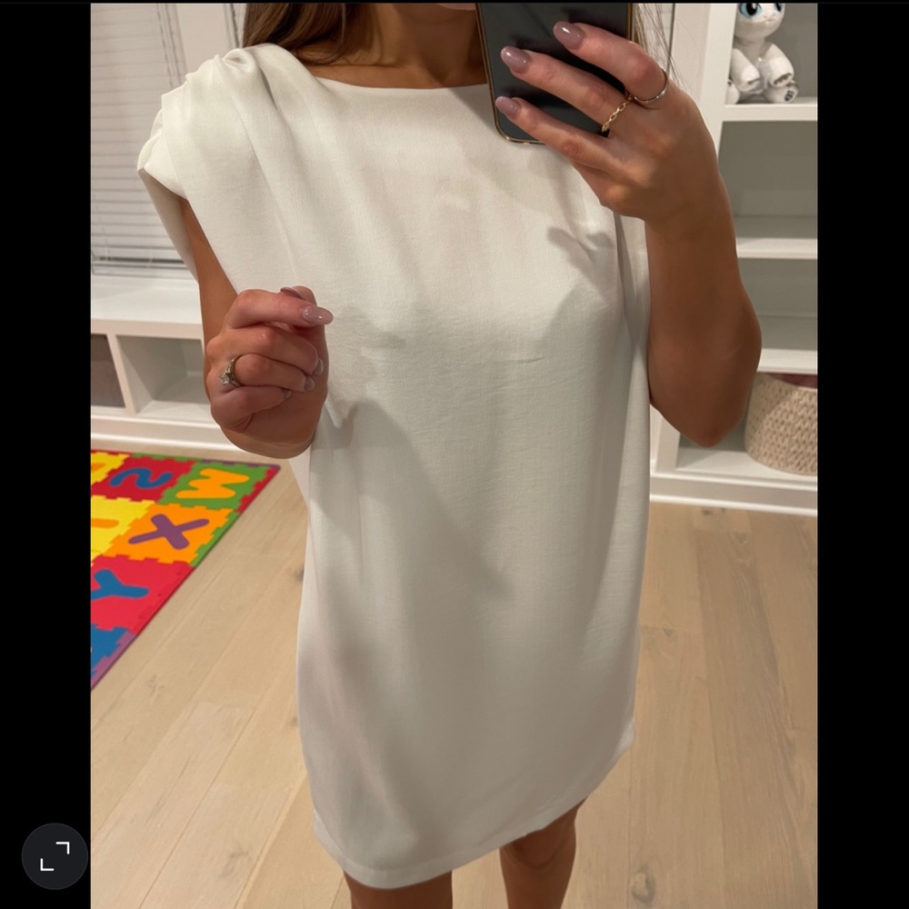 Zara white dress